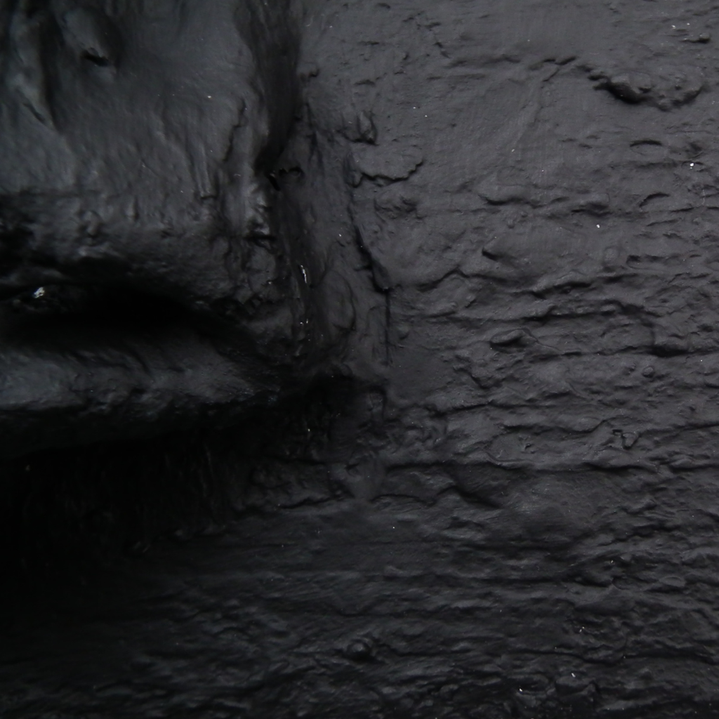 Comfort Zone Mini #06 — Strukturbild Schwarz