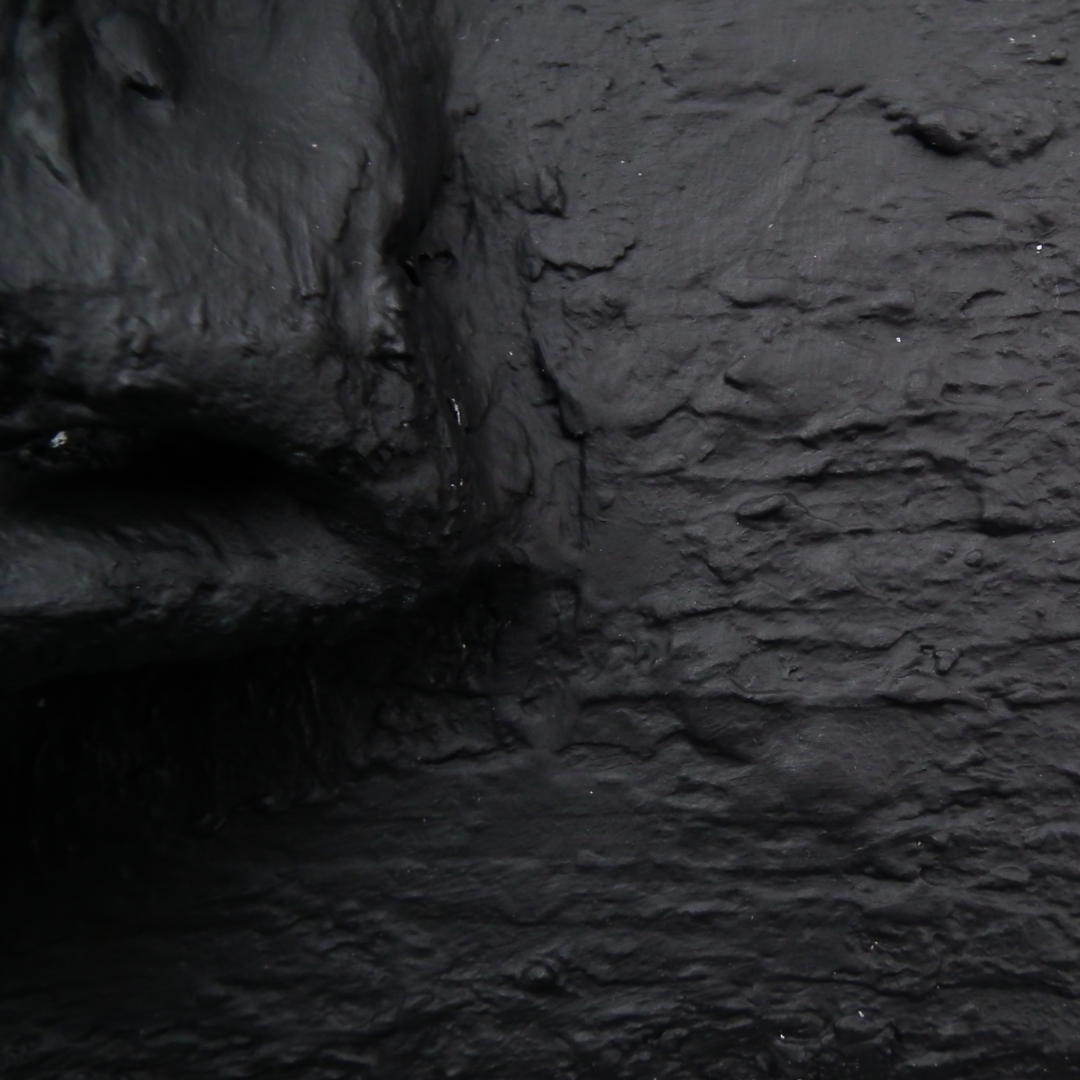 Comfort Zone Mini #06 — Strukturbild Schwarz