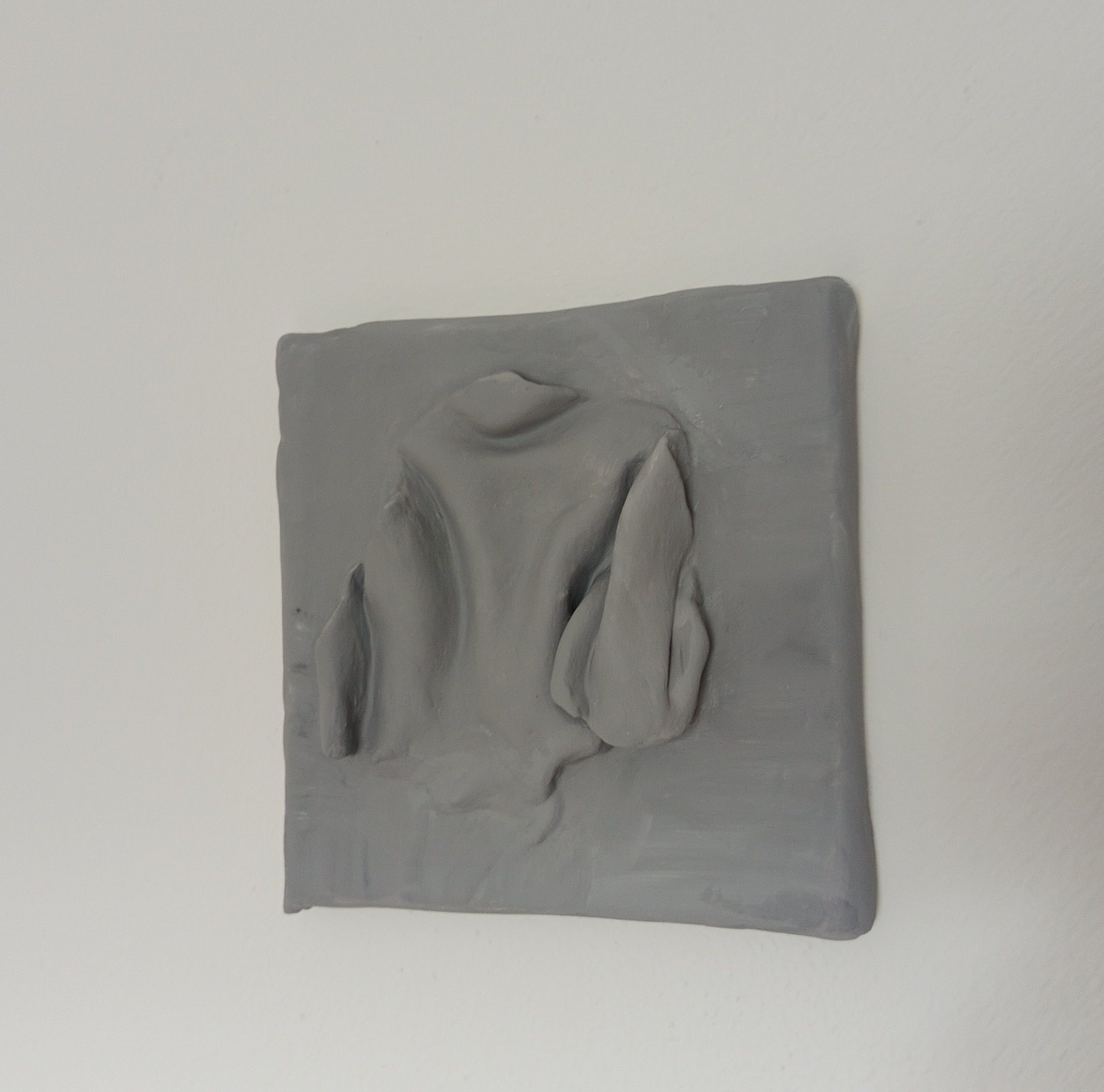 Comfort Zone Mini #02 — Strukturbild Grau