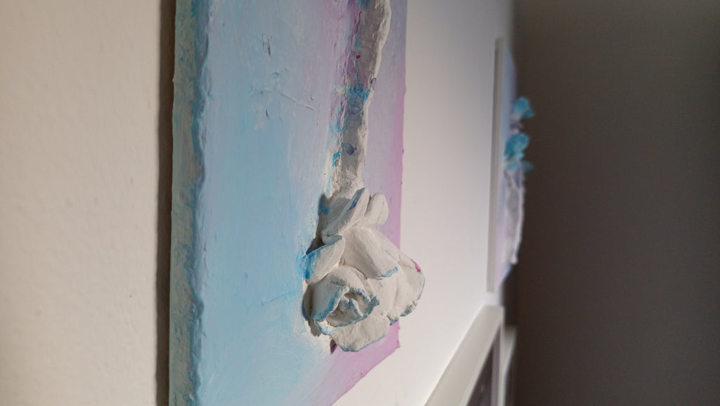 Untitled #02 - Blumen Wandskulptur