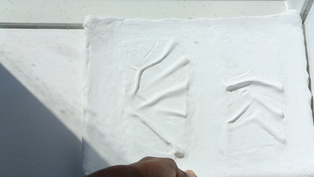 Comfort Zone #01 — Strukturbild Weiß