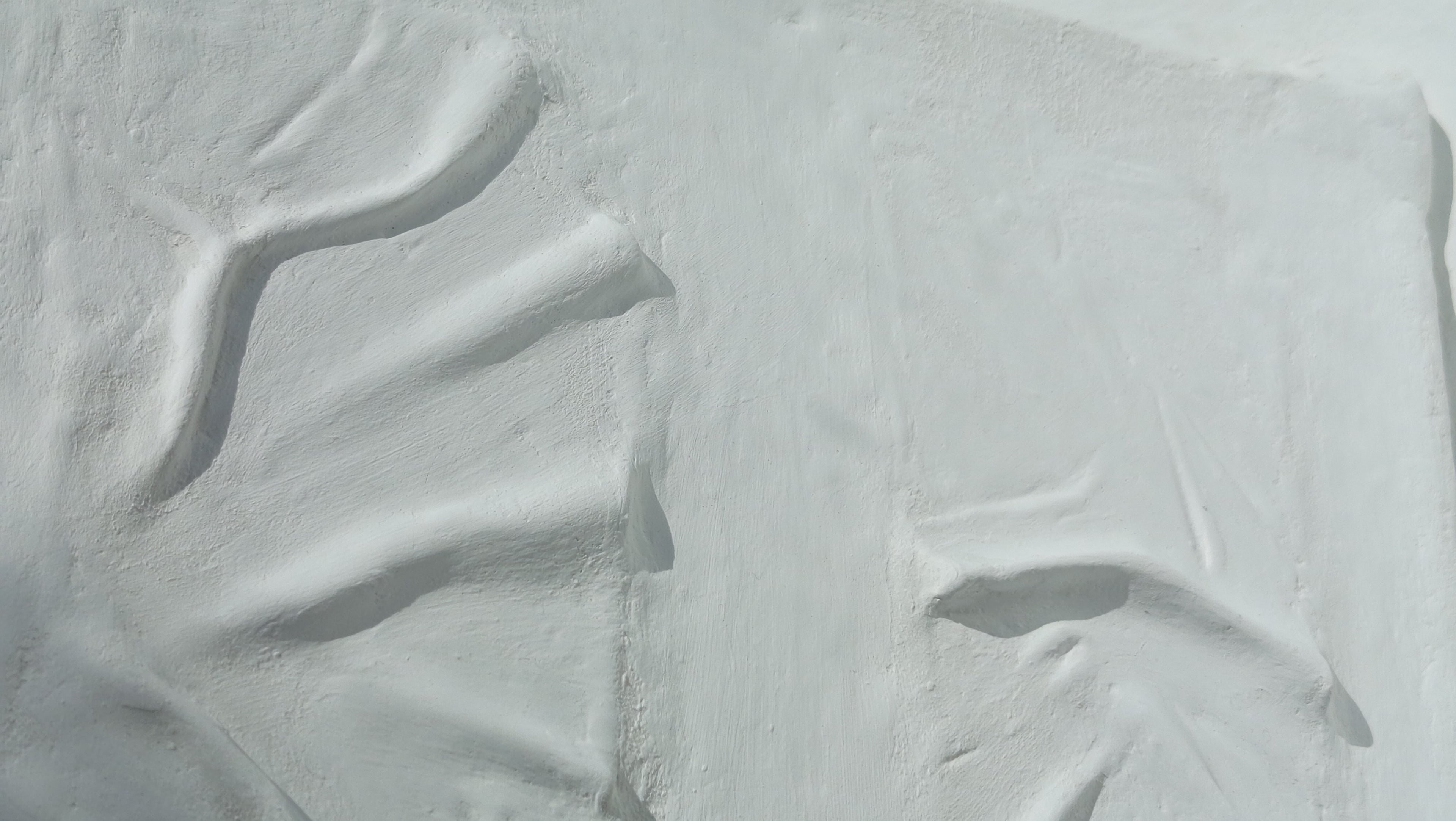 Comfort Zone #01 — Strukturbild Weiß