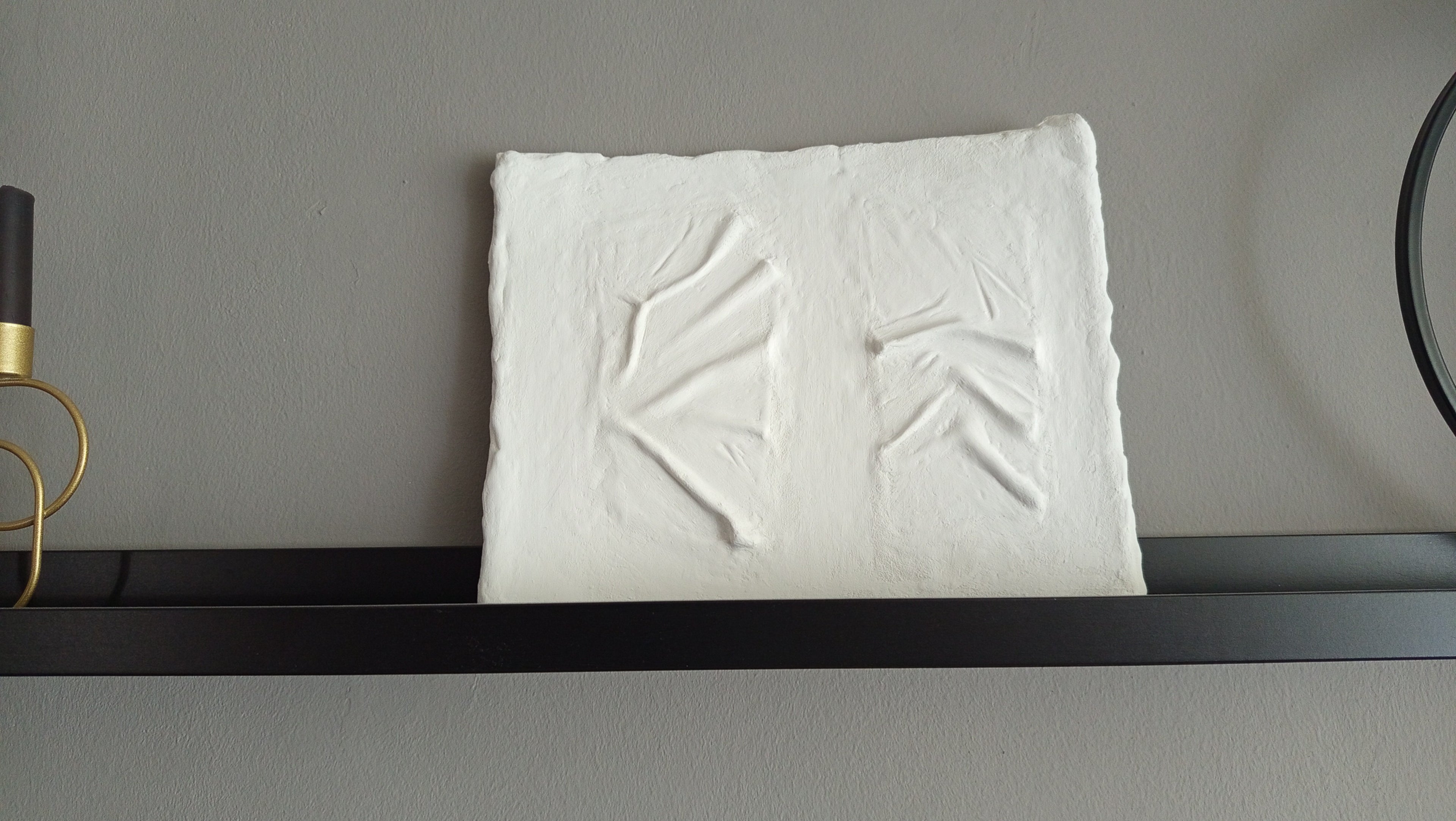 Comfort Zone #01 — Strukturbild Weiß