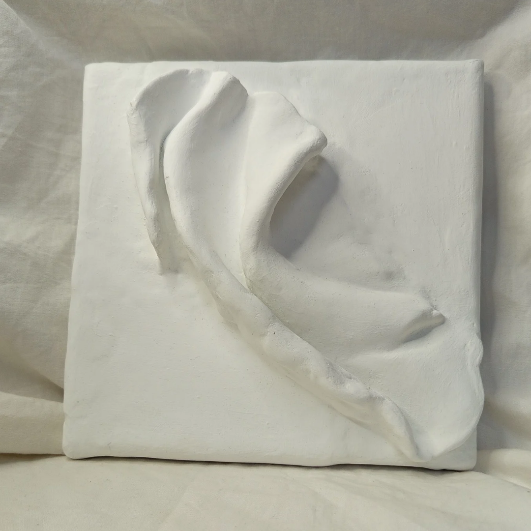 Comfort Zone Mini #01 — Strukturbild Weiß