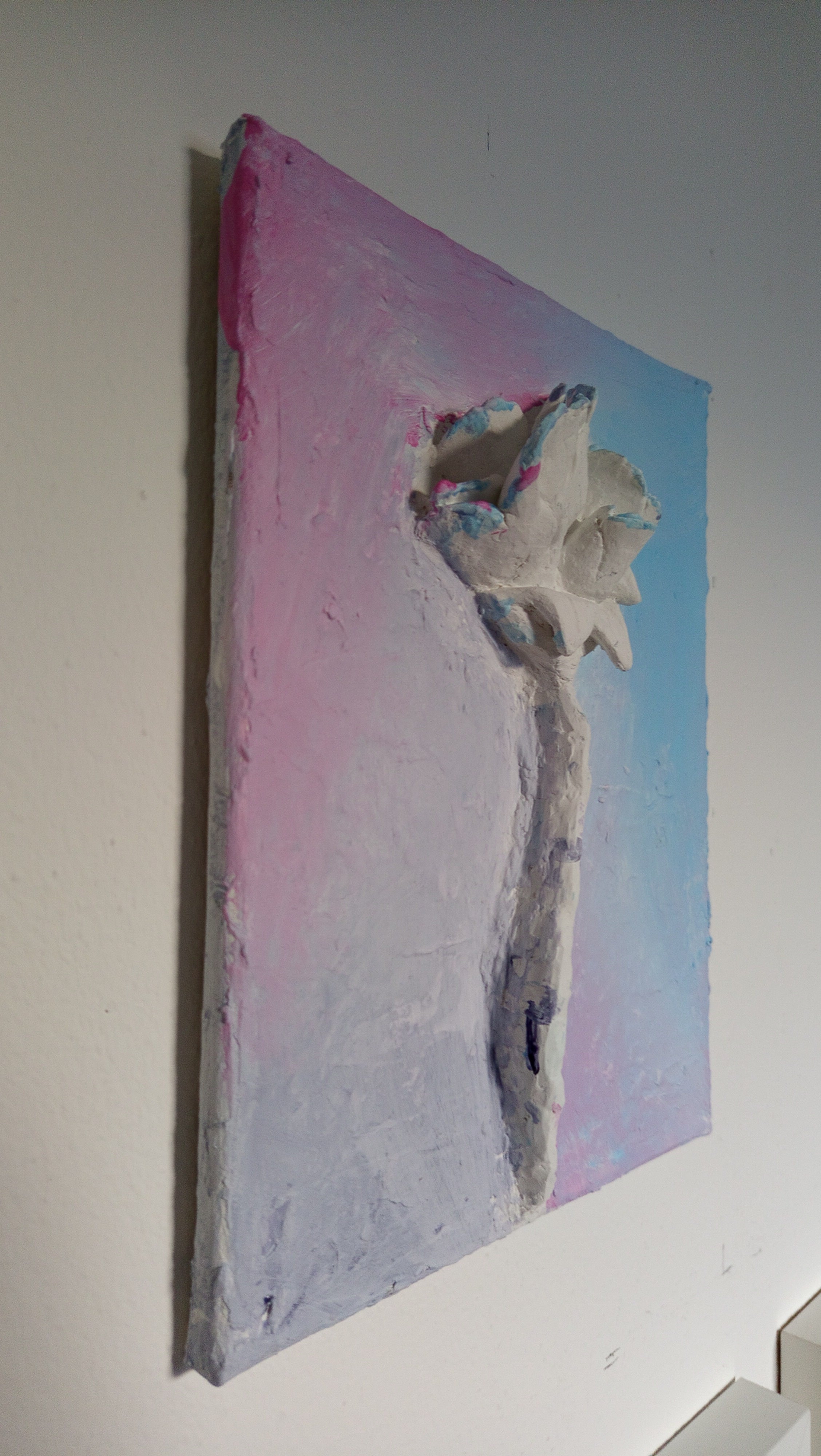 Untitled #02 - Blumen Wandskulptur