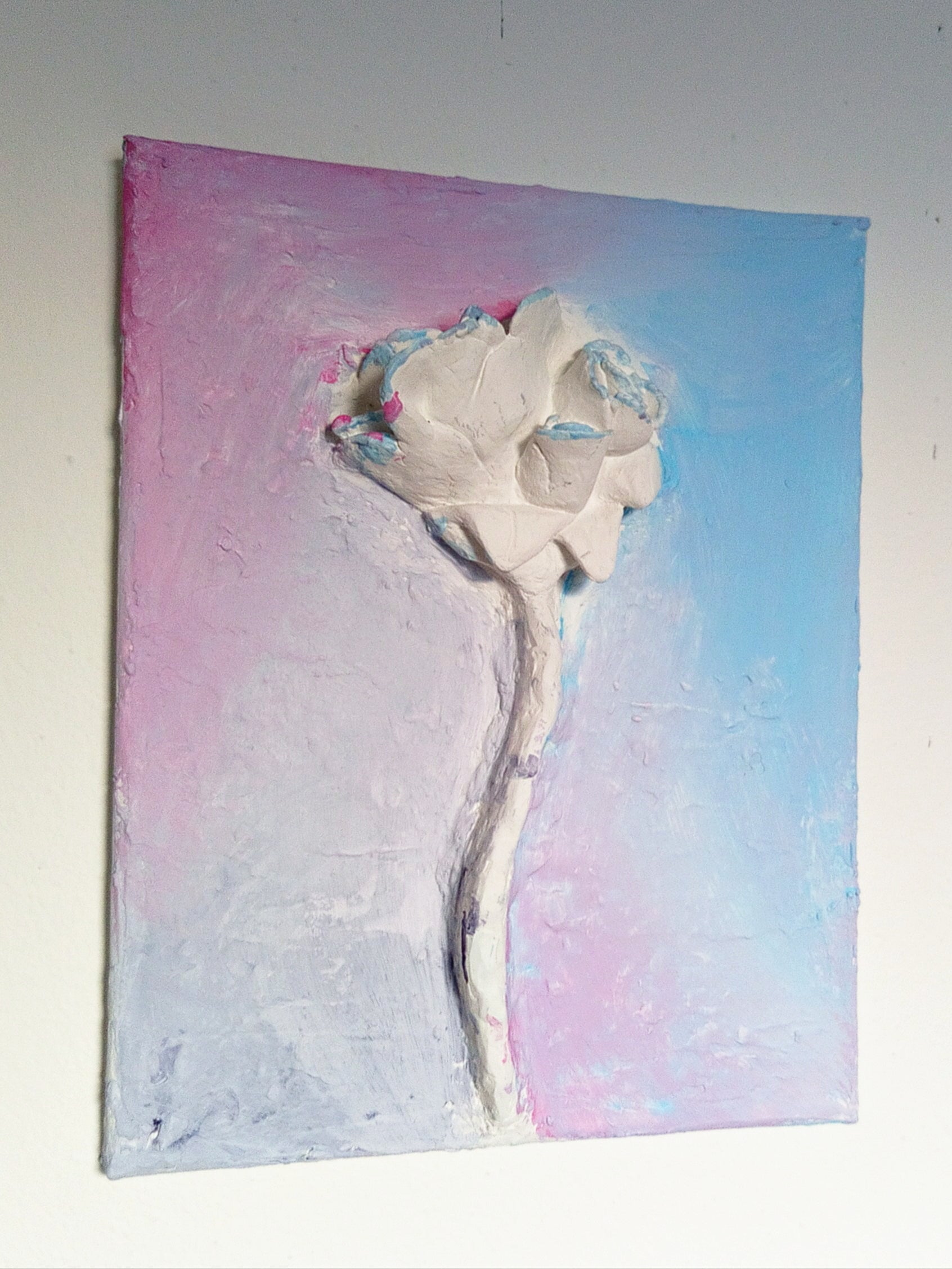 Untitled #02 - Blumen Wandskulptur